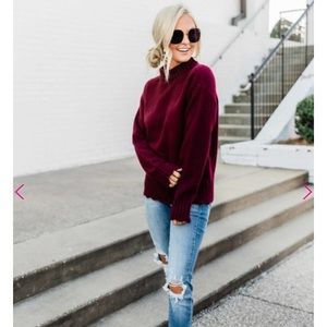 Wine sweater (out of stock)